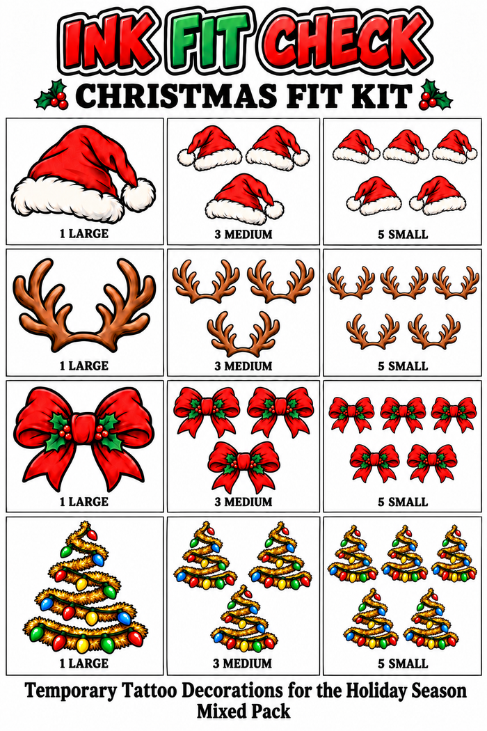 Mixed tattoo pack x1
